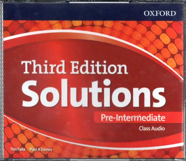 Solutions. Pre-Intermediate. Third Edition. Class Audio CDs