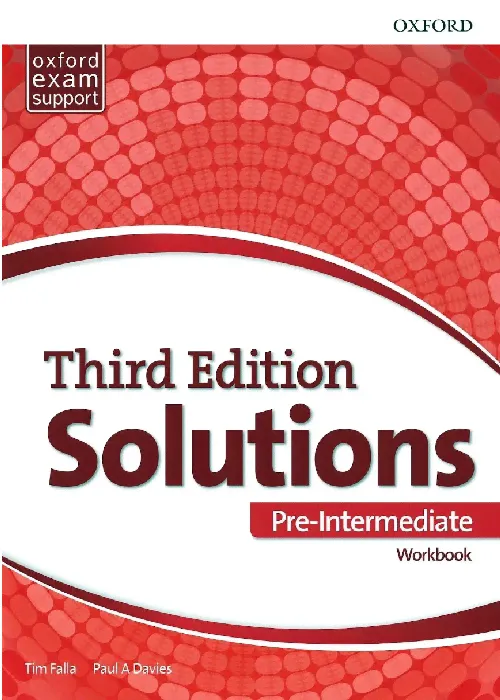 solutions pre-intermediate 3rd edition workbook